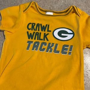 6-12 months Green Bay Packers Onesie.